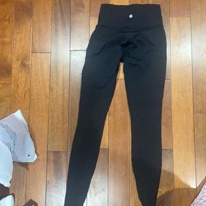 lulu lemon black leggings for sale‼️